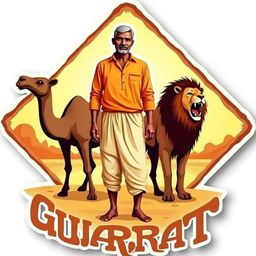 GIFTSHALA State Theme Souvenir Wooden Refrigerator Stylish Fridge Magnet-image-74