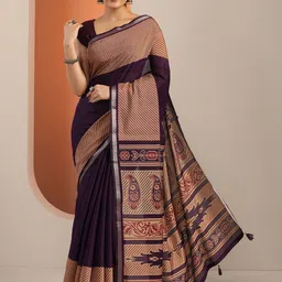 Libas Zari Saree image 4