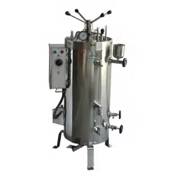 U-Tech 450 mm Dia x 600 mm Depth 98 L Stainless Steel Vertical Autoclave SSI-101-56