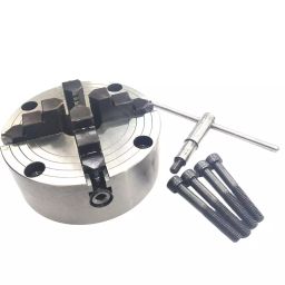 Assorts Independent Chuck Set Cast Iron & Tool Alloy Steel 125 mm Size 4 Jaws HV6 Rotary Table M6-picture-45
