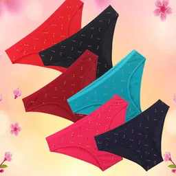 arLa APPAREL Pack Of 3 Printed Mid Rise Hipster Briefs JoyPrint6pc-picture-46