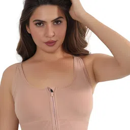 Bella Voste Full Coverage Removable Padding Workout Bra With All Day Comfort-image-78