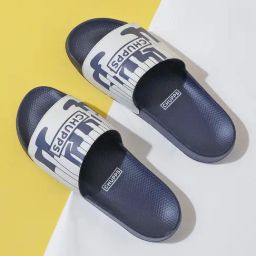 Chupps Men's Navy Slides-7