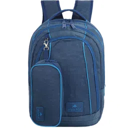 ECHOBOOMERS Unisex Textured Water-Resistant Backpack-2