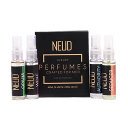 NEUD Set Of 2 Wolf, Authority, Opium & Seducer Eau De Parfum - 10 ml Each-1