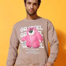 GRIFFEL Men Graphic Printed Sweatshirt-picture-31