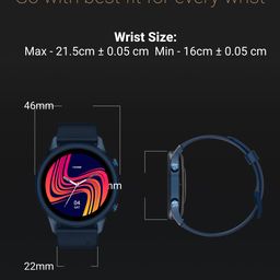 NOISE Evolve 3 1.43" AMOLED Always-On Display with BT Calling, Metallic Design Smartwatch image 2