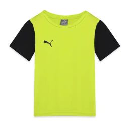Puma Kids CR Teams III Green & Black Logo Tee-image-75