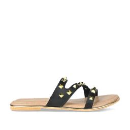 Rocia by Regal Women's Black Casual Sandals-image-47