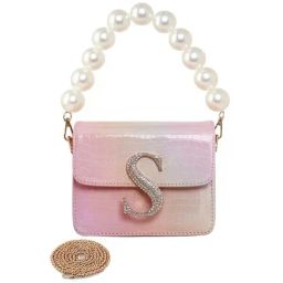 Esbeda Pink Textured Small Sling Handbag-image-77
