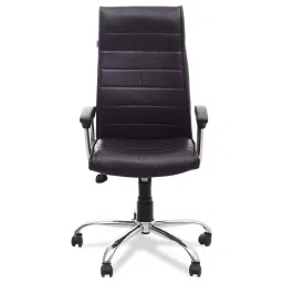 Ergonomica Brown Leatherette Esperes High Back Revolving Chair-image-74