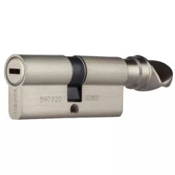 Europa M216 60 mm Satin Finish Internal Door Cylinder Lock-34