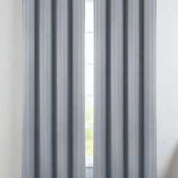 IVAZA Grey Polyester Door Curtains-22
