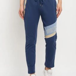 Duke Denim Slim Fit Printed Trackpants-image-31
