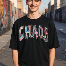 MaverIQ Men Typography Printed Drop-Shoulder Sleeves T-shirt-picture-48