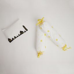 Masaya-Pillow & Bolster Set- Superbaby flies over Town- Black-image-43
