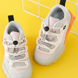 Babyoye Lace Up Casual Shoes - Pink-image-90