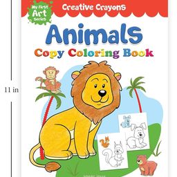 Colouring Books Super Boxset: Pack of 6 Crayon Copy Colour Books for Kids Book Pack of 6- English-9