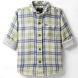 Noddy Full Sleeves Checked Shirt - Green-image-63