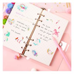 Elecart DIY Unicorn Diary Set includes 13 Items - 80 Pages image 2