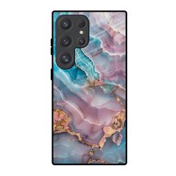QRIOH Shine Spark Printed Samsung Galaxy S25 Ultra 5G Glass Back Case Mobile Accessories-image-79