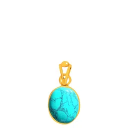 GenZcomplex Gold-Plated Oval Pendants-image-57