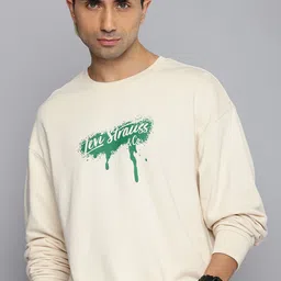 Levis Typography Printed Crew Neck Pure Cotton Sweatshirt-image-71