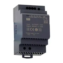 Mean Well DC-DC CONVERTER, 24V, 2.5A, DDR-60L-24-16