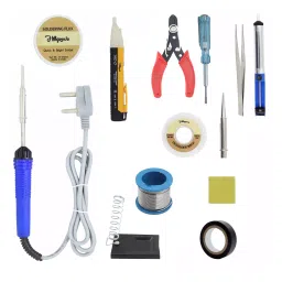 Hillgrove HGCM134 25W Electronic 13 in 1 Mobile Soldering Iron Equipment Tool Kit-picture-42