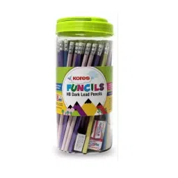 Kores Funcil HB Dark Lead Pencil 100 pencil in a Jar-image-74
