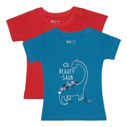 Bodycare Kids Blue & Red Printed T-Shirt (Pack Of 2)-image-6