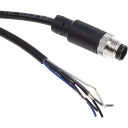 RS PRO 5 Way Sensor Actuator Cable Straight Male M12 to Unterminated 5 m, 8771167-picture-26