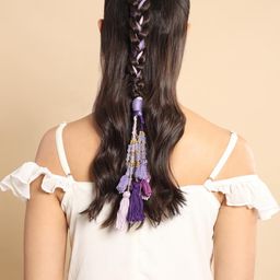 KALAKARI Women Lilac Love Parandi Hair Accessory-image-64
