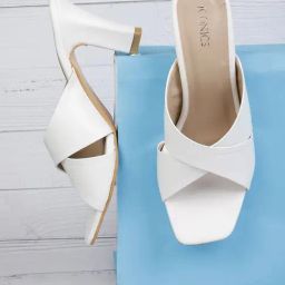 Iconics Women's White Casual Sandals-image-44
