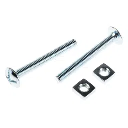 RS PRO Bright Zinc Plated Steel Roofing Bolt, M6 x 50mm Model No 277654 Each of 100 Box-image-38