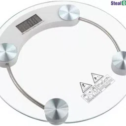 StealODeal RW_150 150 Kg Digital Personal/Bathroom Round Weighing Scale-42