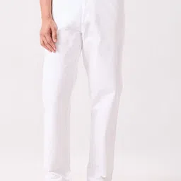 MH&Y Men Comfort Relaxed Fit Mid-Rise Trousers-picture-18