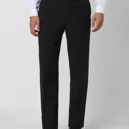 Van Heusen Cool Black Regular Fit Trousers-image-102