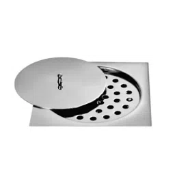 Sanjay Chilly Square Floor Drain With Lid Silver 101.6 x 101.6 mm (4 x4 inch), IK-S-101-image-96