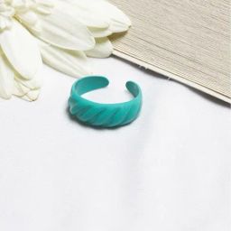 Joker & Witch Blue Truffle Croissant Ring-19