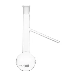 Biohall 125 ml Distillation Flask with 19/26 Joint Side Arm, BLS.121.26 (Pack of 2)-48