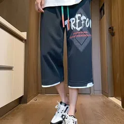 KPOP Men Printed Regular Fit Shorts-20