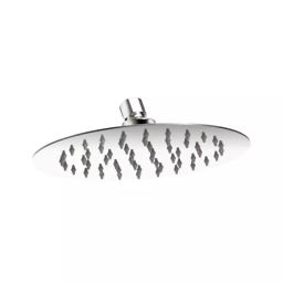 Hindware 203.2 mm (8 Inch) Oval Stainless Steel Silver Wall Mount Overhead Shower, F160104-image-45