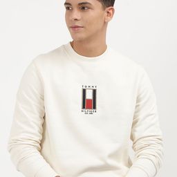 Tommy Hilfiger Men Embroidered Solid Sweatshirt-image-19