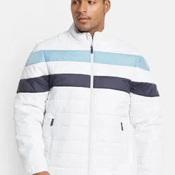 METTLE Men Colourblocked Jacket-14