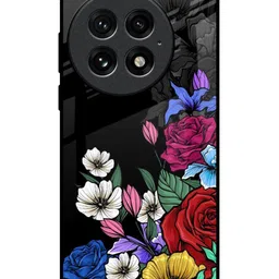 QRIOH Floral Printed OnePlus 13 Back Case Mobile Accessories-picture-54
