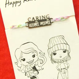 BeAbhika Caring Waali Bhabhi Quirky Rakhi with Roli Chawal Capsules With Card-image-25