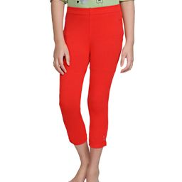 Tiny Girl Knitted Stone Embellished Leggings - Red-image-41