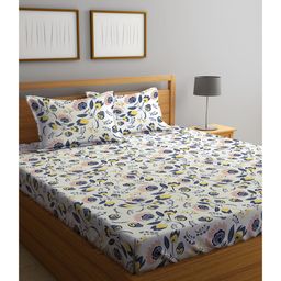 Ambra Linens 144TC Premium Bed Sheet Set, Bed Sheet Double Bed, 100% Cotton, Soft & Smooth Flat Sheets, Bed Sheet for All-Season Use-image-17