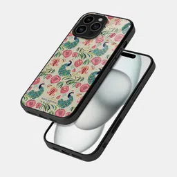 macmerise Floral Printed iPhone 16 Pro Max Bumper Case Mobile Accessories-picture-35